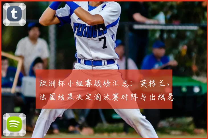 欧洲杯小组赛战绩汇总：英格兰、法国结果决定淘汰赛对阵与出线悬念